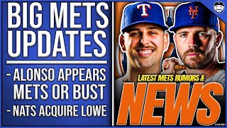 BIG Mets Updates: Alonso Appears Mets or Bust After Nationals Acquire 1B Nate Lowe (Mets News)