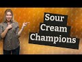 What country eats the most sour cream?