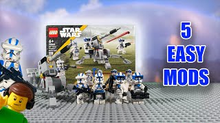 How to Mod the 501st Clone Troopers Battle Pack (75345) | Lego Star Wars