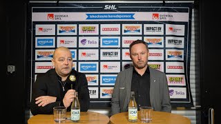 Presskonferens | Brynäs - Leksand