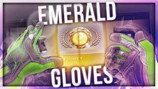 CS:GO EMERALD SPECIALIST GLOVE UNBOXING