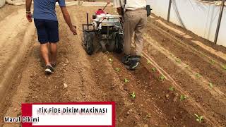 Yanmar Yarı Otomatik Fide Dikim Makinesi