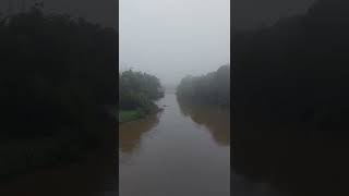 Pamba river  chengannur edanad bridge view  alappuzha district kerala