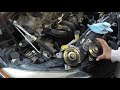 2015 toyota corolla water pump replacement and torque specs