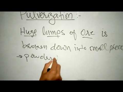 What is pulverization method of waste disposal?