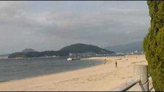 ☆ウインドサーフィン　瀬戸内海　広島県　坂町　水尻　ベイサイドビーチ坂☆　2016.11.06 14:30:10