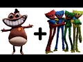 Sheriff Jeff + Huggy Buddies = ??? Garten of BanBan Chapter 2 Animation