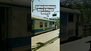 Indian Railways New 3 Phase MEMU running between Igatpuri Bhusawal Jn #indianrailway #trainjourney