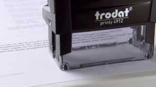 Trodat - Printy 4912 features