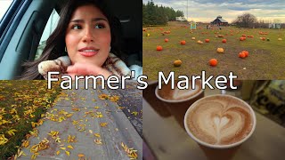 A Day At The Farmer's Market | pumpkin, latte's, tacos