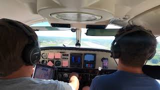 PAR Approach to Marshall / Fort Riley during 7-Day IFR Training with GATTS