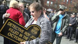 Slain Boston police officer honored with Back Bay memorial sign