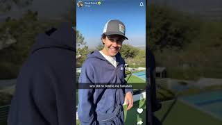 GOLF CHALLENGE David Dobrik Snapchat 12 Feb 2025 2
