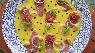 Tuna Tiradito in Nikkei Sauce