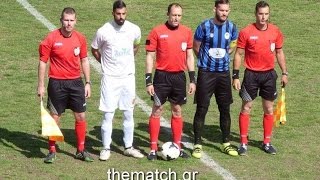 Αχαϊκή - Χαλκίδα 0-0 / Φάσεις (Γ΄ Εθνική, 9.4.2017)