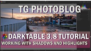 Darktable Tutorial -  Recovering Shadows and Highlights in a Dark Scene