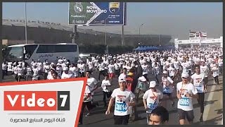 بالفيديو..بدء ماراثون زايد الخيرى لصالح مستشفى57357 بحضور وزير الدولة الإماراتى