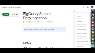 BigQuery Soccer Data Ingestion | Arcade Trivia January 2025 Week 2 | Arcade 2025