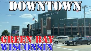Green Bay - Wisconsin - 4K Downtown Drive