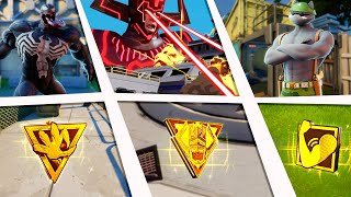 ALL *NEW BOSSES* in FORTNITE UPDATE 14.50 - Mythic Weapons & Vault Locations Guide! (Season 4 Boss)