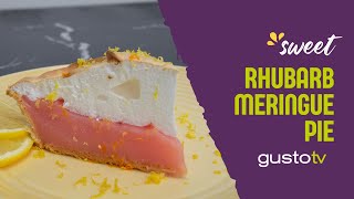 Rhubarb Meringue Pie | Kimberly Lallouz | Holiday Eatz: Summer Solstice | Gusto TV