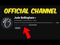 Jude Bellingham Started A NEW Youtube Channel (OFFICIAL)