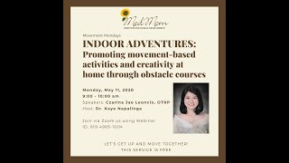 Indoor Adventures: Promoting movement-based activities and creativity at home