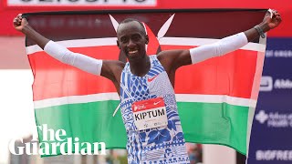 Kelvin Kiptum: marathon runner's record-breaking career