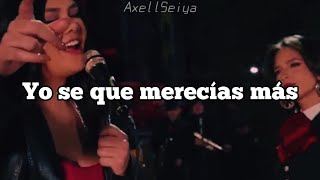 Qué Agonía (VIDEO+LETRA) - Yuridia & Angela Aguilar
