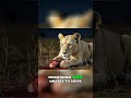 rescue mission saving the endangered albino lioness