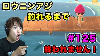 【あつまれどうぶつの森】 ロウニンアジを釣れるまで終われません！#125