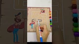 Solve Maze #art #maze #skills #asmr #pin #solve #mazesolving#drawing #art #satisfying