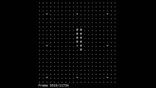 Advent of Code 2022 day 9 visualization
