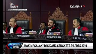 Inilah Bukti 9 Hakim "Galak" di Sidang Sengketa Pilpres 2019