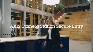 AXIS Camera Station Secure Entry -　簡単で効率的な映像監視・入退管理 ソリューション