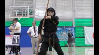 第二回全日本琉球古武道選手権大会 棒 一般女子の部 3  Ryukyu kobudo