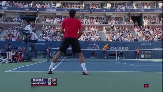 Roger Federer vs Novak Djokovic - US Open 2009 SF Highlights HD