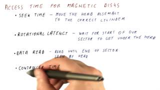 Access Time For Magnetic Disks - Georgia Tech - HPCA: Part 4