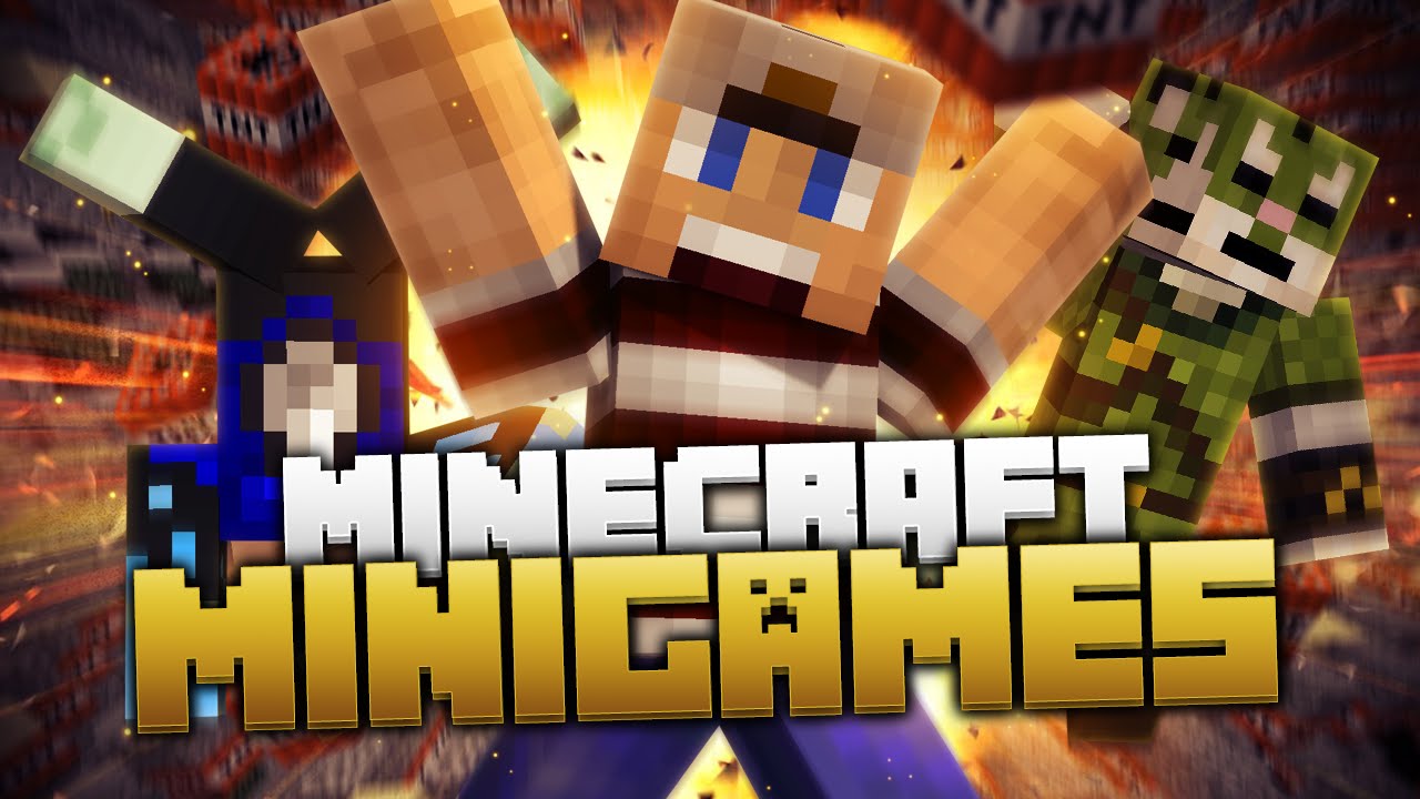 MINECRAFT MINIGAMES! - YouTube