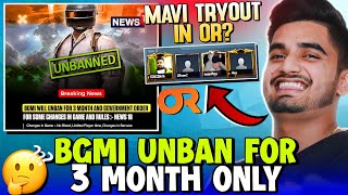 SouL React on BGMI Unban for 3 Months😳 | Mavi Tryout in OR🤔