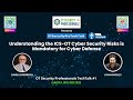 OTSecurityProTechTalk#1-Understanding the ICS-OT Cyber Security Risks is Mandatory for Cyber Defense