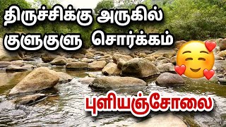 திருச்சிக்கு அருகில் குழுமையான சொர்க்கம் புளியஞ்சோலை/puliyanjolai tourist place in namakkal