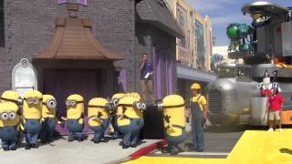 Despicable Me: Minion Mayhem Dance Party at Grand Opening - Universal Orlando