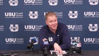 Jerrod Calhoun Post-Game Press Conference - USU vs Boise State (1/11/25)