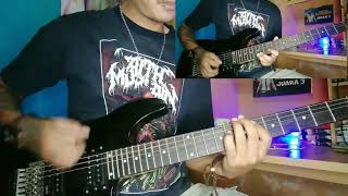 [ Burgerkill ] An elegy ( guitars cover )