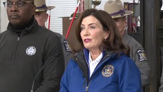 'This is going to be a dangerous storm': Gov. Hochul announces travel ban for Erie County