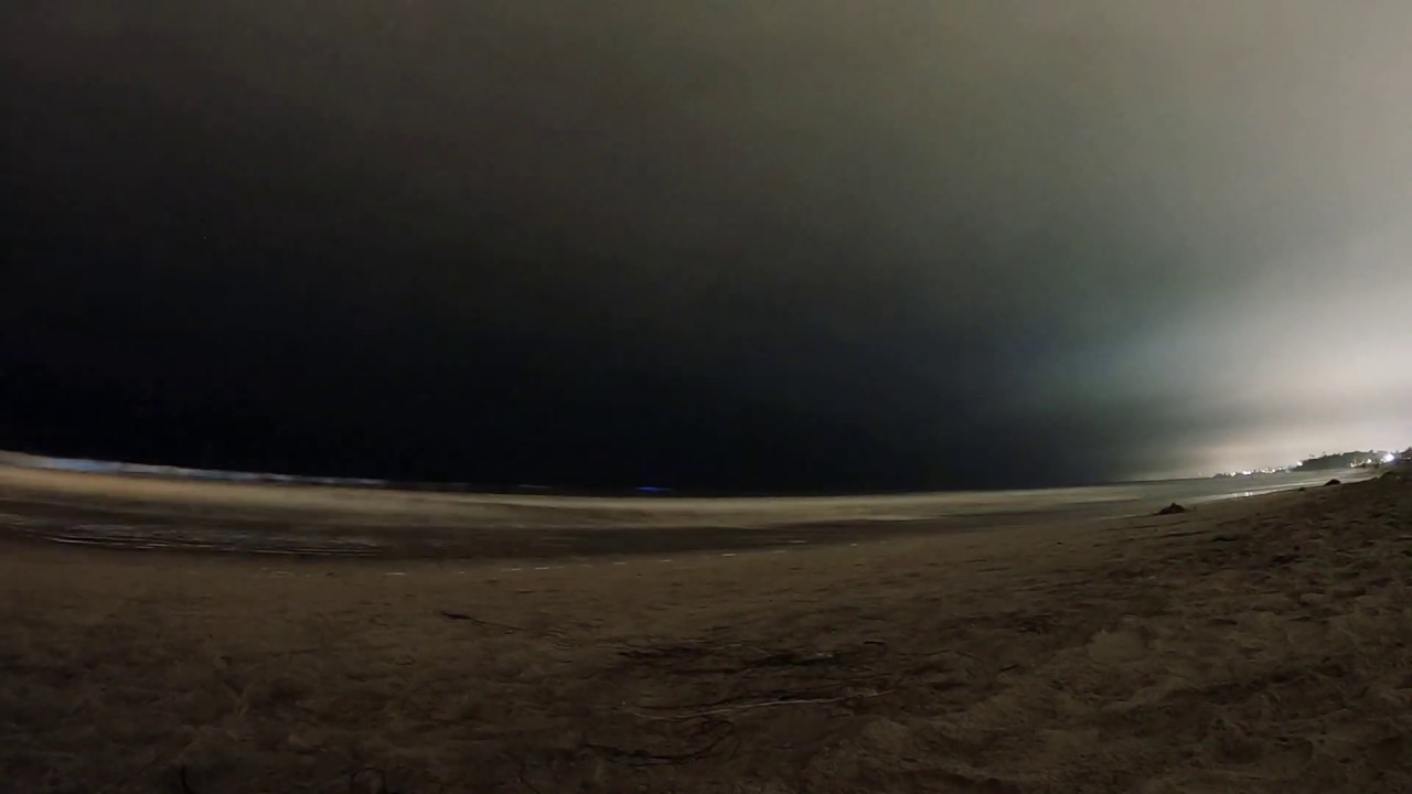 Bioluminescent Waves Along The San Diego Coast - YouTube