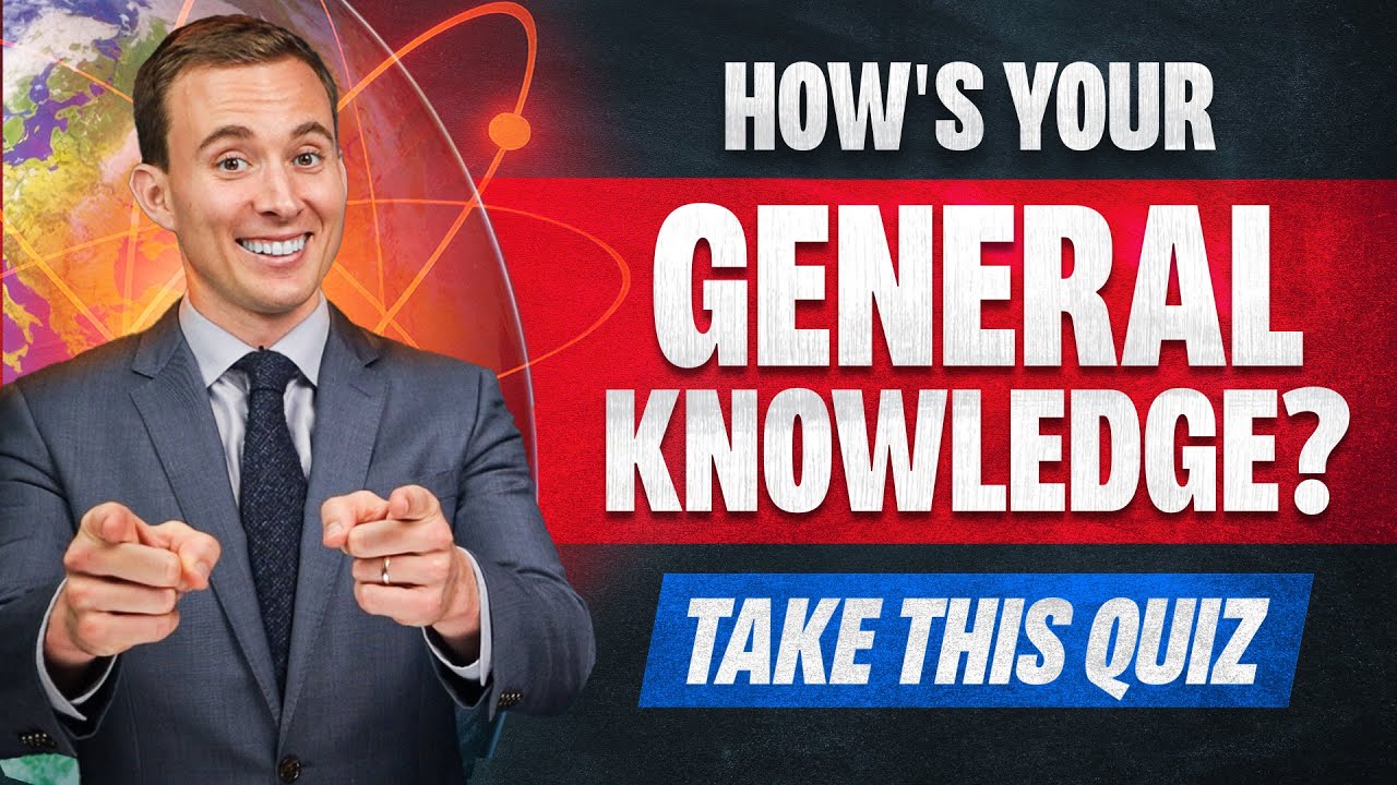 The Ultimate General Knowledge Quiz 50 Questions Youtube