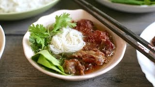 Cách làm BÚN CHẢ (recipe) - VIETNAMESE GRILLED PORK \u0026 VERMICELLI