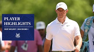 Rory McIlroy Finishes With 4-Under 67 | Round 4 Highlights | 2024 PGA Championship